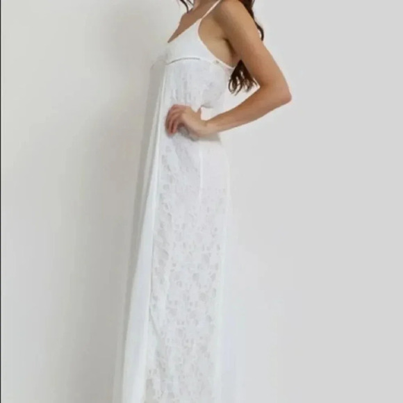 WHITE MAXY DRESS SUMMER STYLE - Picture 5 of 11